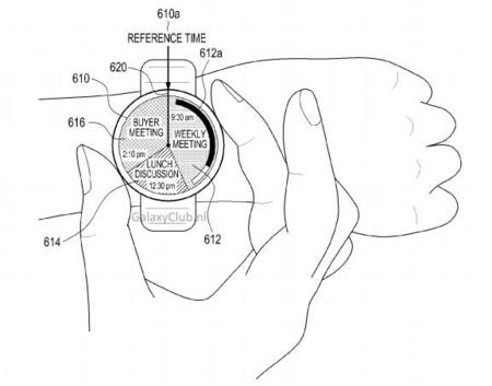 Samsung patenta un diseño de smartwatch circular con bisel giratorio