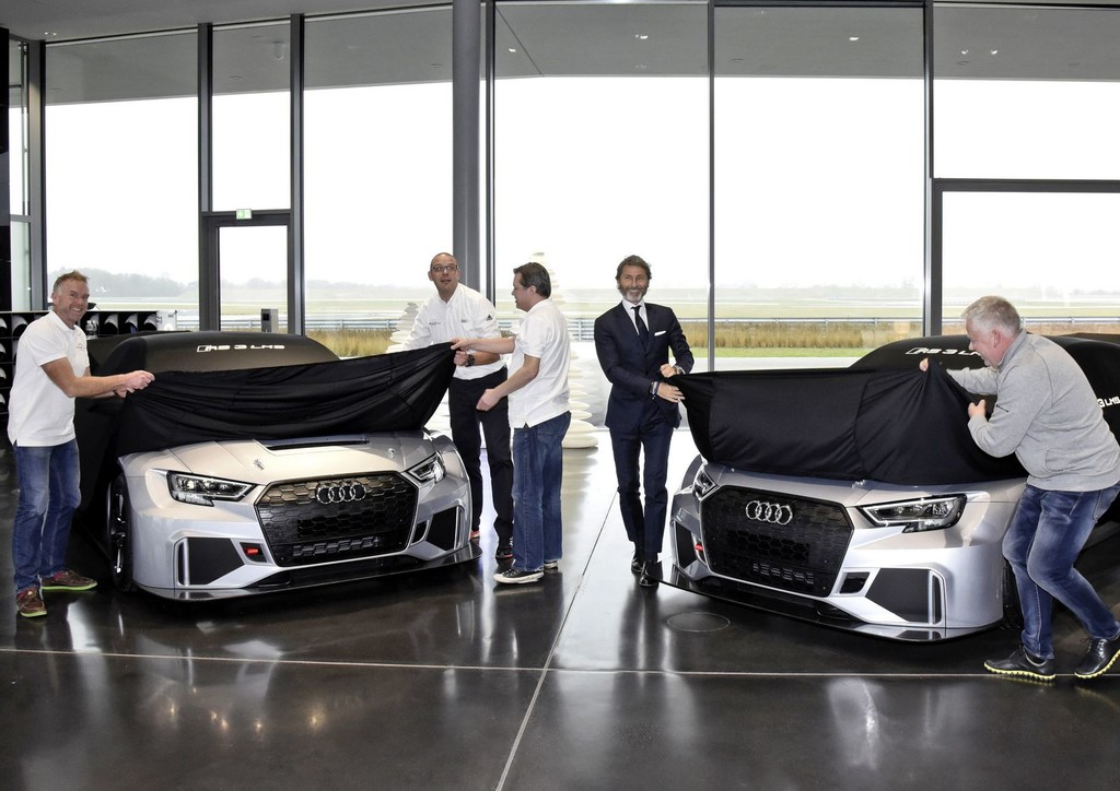 Audi entrega los primeros RS 3 LMS de carreras, menos potentes que el de calle