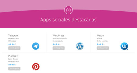 Apps sociales destacadas en Firefox OS
