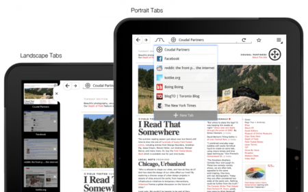 Ya se puede probar Firefox para tablets