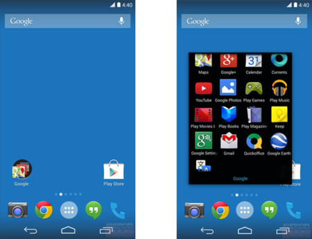 Google Experience Launcher, el supuesto lanzador de aplicaciones de Google para Android 4.4