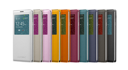 Samsung nos enseña los accesorios del Galaxy Note 3 con peso en la carga inalámbrica