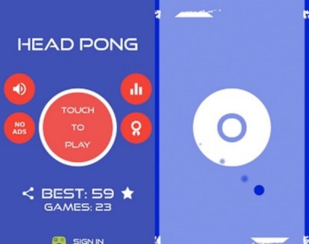 Head Pong, juega al clásico Pong...¡con la cabeza!