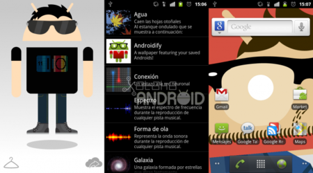 Androidify se actualiza, ahora ponlos como fondo de pantalla animado