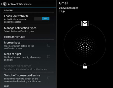 Cómo poner el sistema Active Notifications del Moto X en nuestro Android