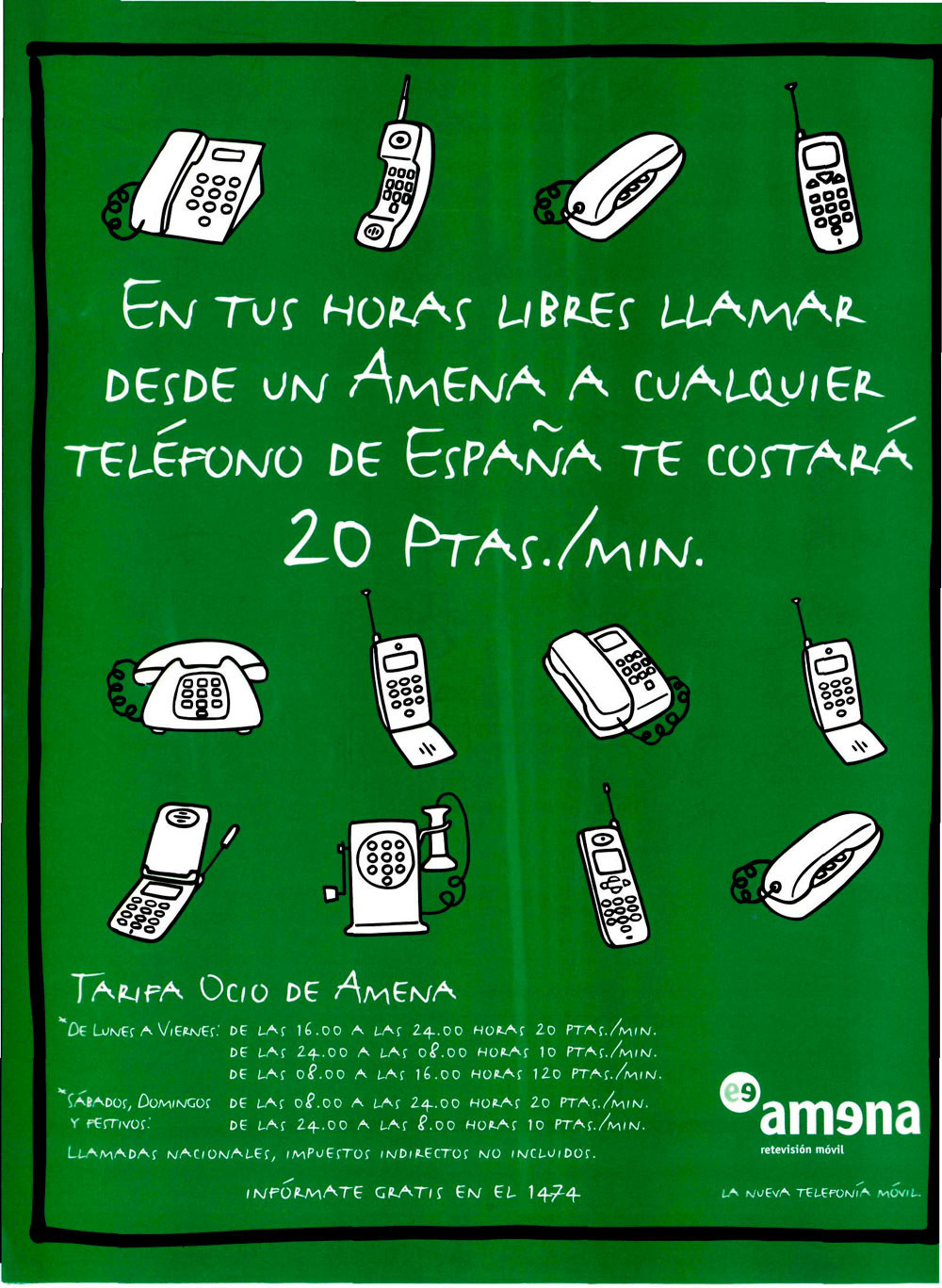 Anuncio Amena 1999