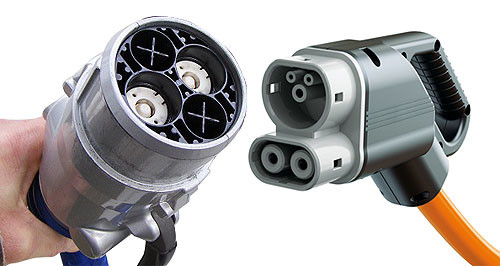 Chademo And Sae Plugs
