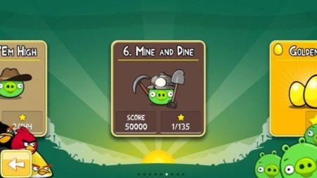 Angry Birds se actualiza con nuevos niveles
