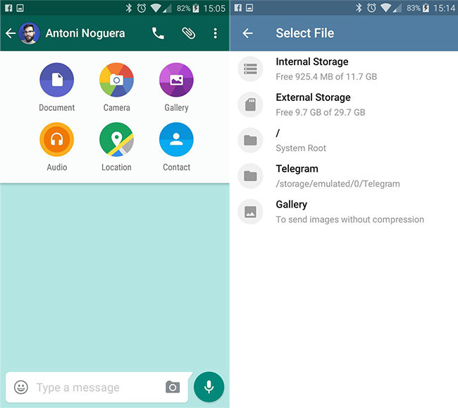 Whatsapp Telegram4