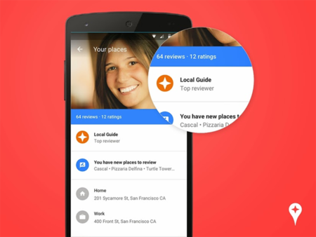 Google Maps para Android se integra con Local Guides, escribe reseñas locales y recibe ventajas