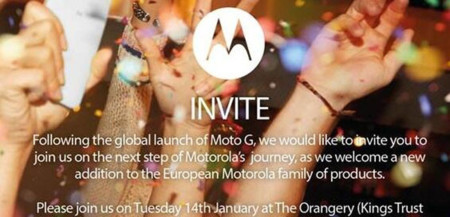 Motorola presentará el 14 de enero un nuevo dispositivo para Europa ¿Moto X?