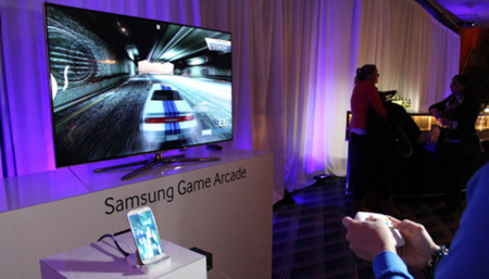 Una demostración del Game Pad del Galaxy S4 en vídeo