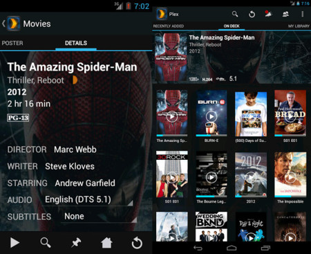 Plex renueva desde los cimientos su interfaz para Android