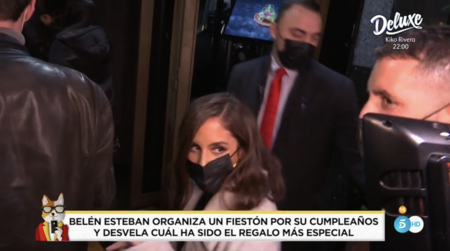 Anabel Pantoja en el cumpleaños de Belén Esteban - Telecinco