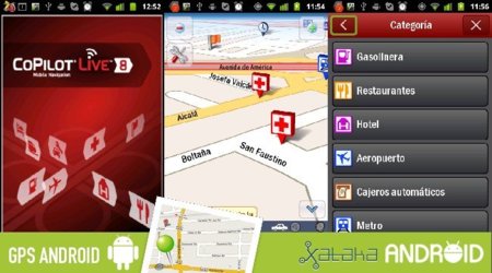 GPS Android: Copilot Live, navegador offline con muchas opciones