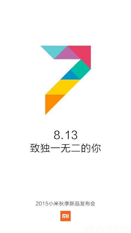 El próximo 13 de agosto conoceremos MIUI 7, el nuevo sistema operativo de Xiaomi
