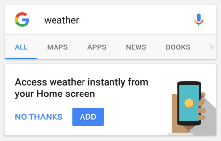 El Tiempo de Google estrena acceso directo