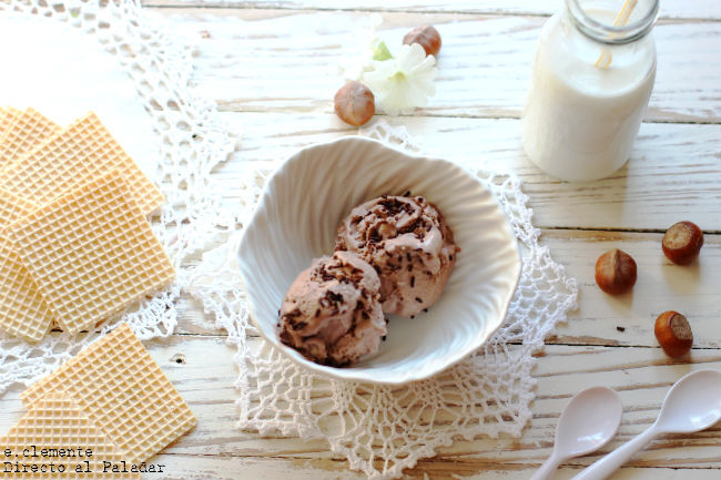 Helado de Nutella