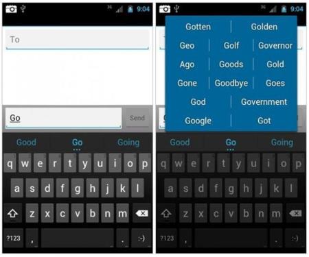Prueba el teclado Ice Cream Sandwich en tu dispositivo Android