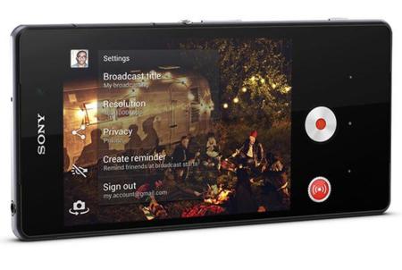 Sony lanza la aplicación Live on YouTube para sus Xperia más recientes