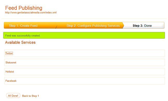 Como publicar el contenido de un blog o pagina web automaticamente en twitter y facebook Como publicar el contenido de un blog o pagina web automaticamente en twitter y facebook