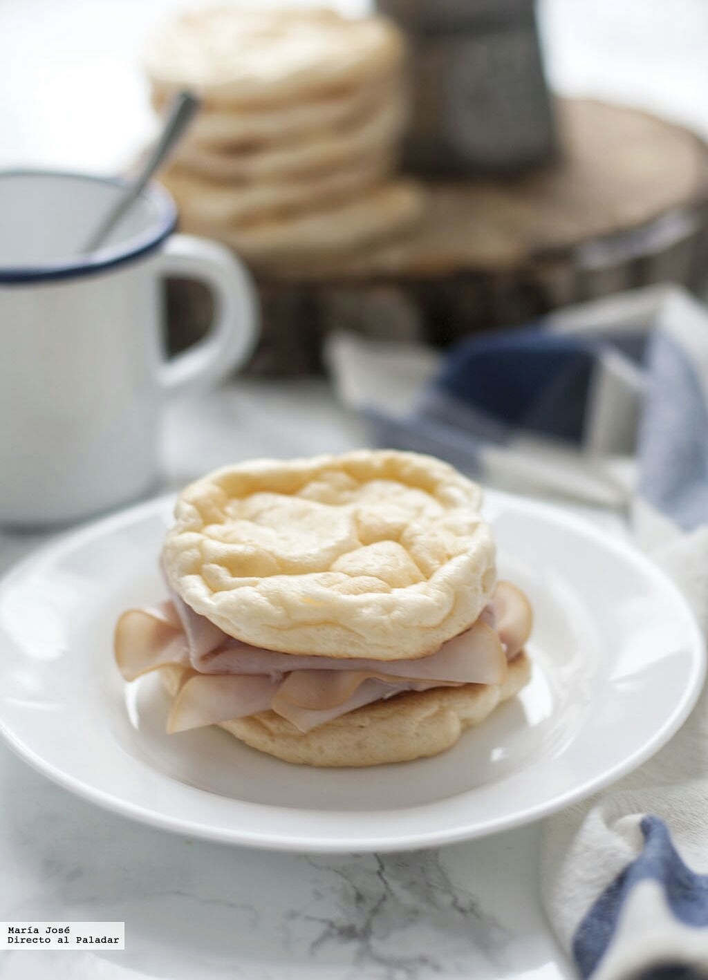 Cloud bread o pan nube: receta con solo 3 ingredientes y ninguno es harina