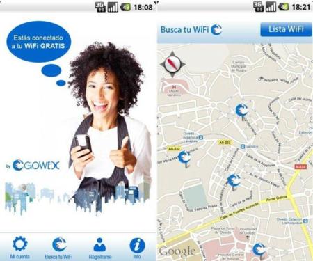 Gowex para Android, conexión automática a más de 30.000 puntos WiFi gratuitos