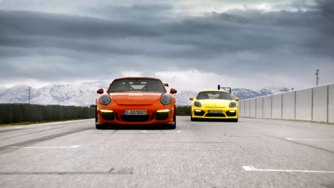 Porsche 911 GT3 RS vs Cayman GT4