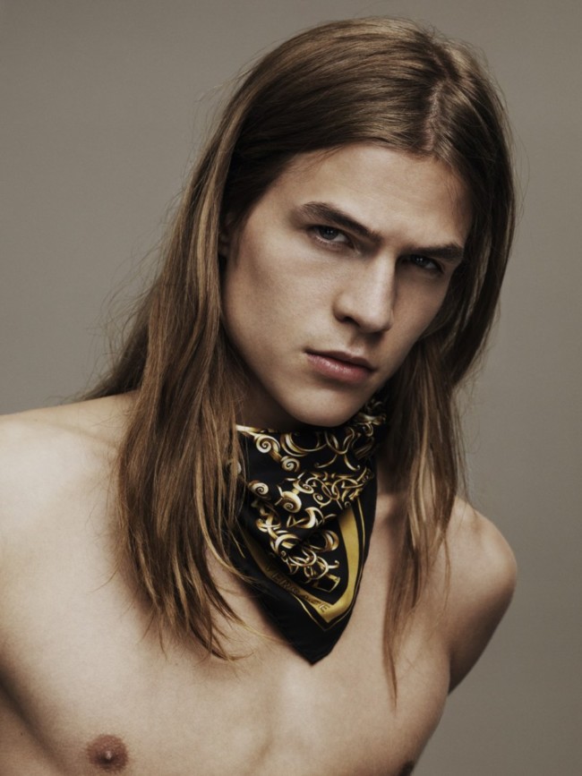 Versace Scarves Campaign 003