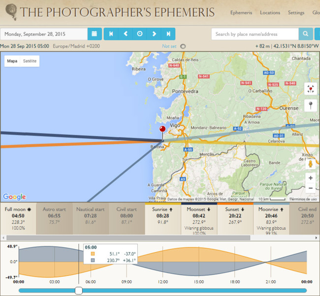 The Photographer’s Ephemeris (TPE)