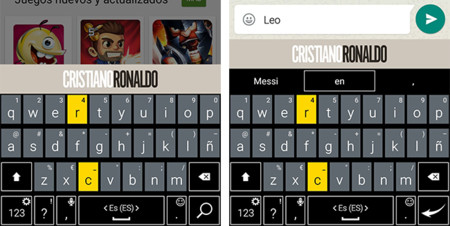 Sí, existe un teclado oficial de Cristiano Ronaldo y es tan absurdo como suena