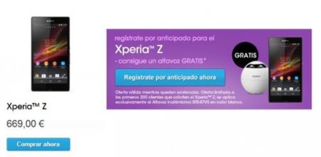 Sony Xperia Z, ya tenemos precio oficial para España