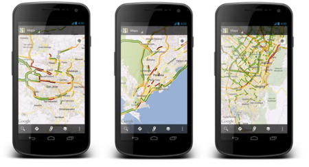 Google Maps amplía la cobertura del estado del tráfico en España y más países