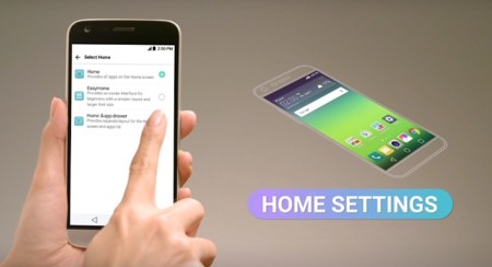 LG G5 sí tiene cajón de aplicaciones, opcional y desactivado por defecto