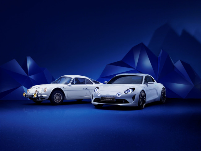 Alpine Vision y Alpine A110