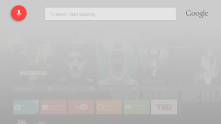 Así es la aplicación de Google para Android TV