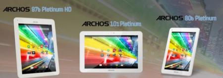 Nuevos tablet Archos Platinum 80b, 97b HD y 101b: buenos, bonitos y baratos