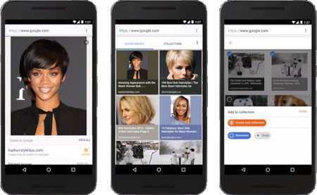 Google presenta su función para guardar y crear colecciones con las imágenes de nuestras búsquedas