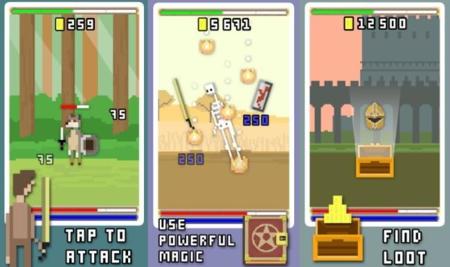 Acaba con tus enemigos a golpe de dedo con RPG Clicker