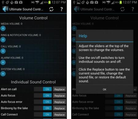 Ultimate Sound Control: modifica los sonidos de tu smartphone sin morir en el intento