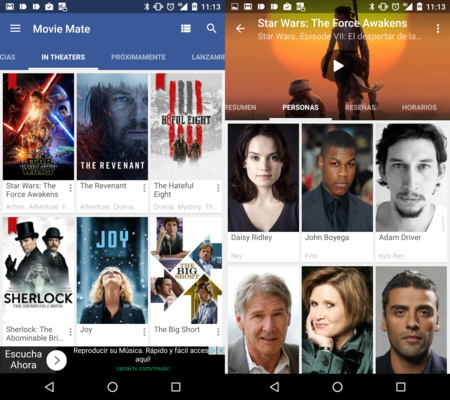 Movie Mate, una app muy completa para gestionar las películas que vemos y descubrir nuevas