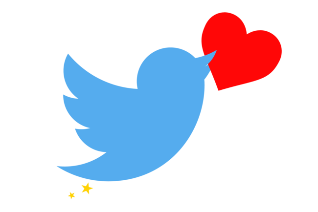 Twitter Hearts And Stars 0 0