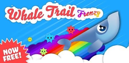 Whale Trail Frenzy, el juego de la ballena voladora ahora con versión gratuita para Android