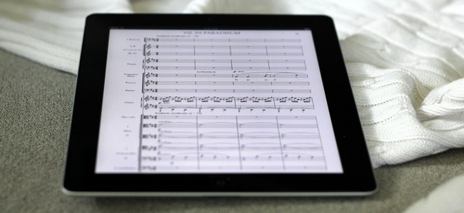 Musica en el iPad