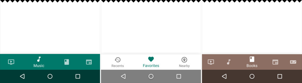 Bottom Navigation Bar