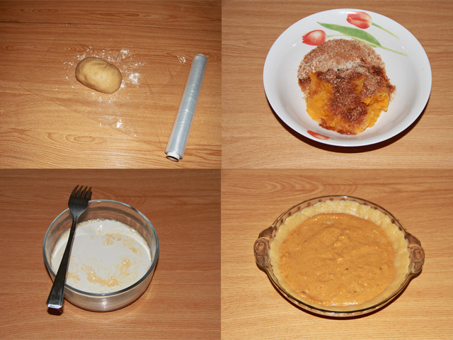 Paso a paso tartaletas de calabaza con nata sin lactosa