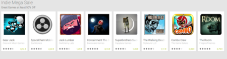 Google lanza una oferta de juegos indie con descuentos desde un 50%