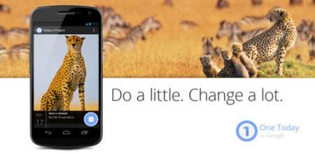Google lanza One Today en EEUU, una aplicación para hacer donaciones a proyectos humanitarios