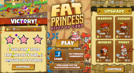 Fat Princess hace su llegada a Android
