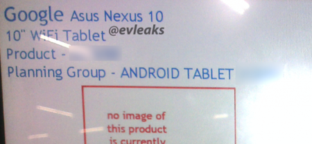 Más rumores apuntan a que el próximo Nexus 10 lo fabricará Asus